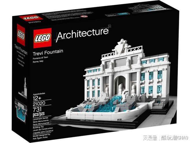 1349元！罗马许愿池重现，乐高建筑新品带你领略巴洛克艺术之美