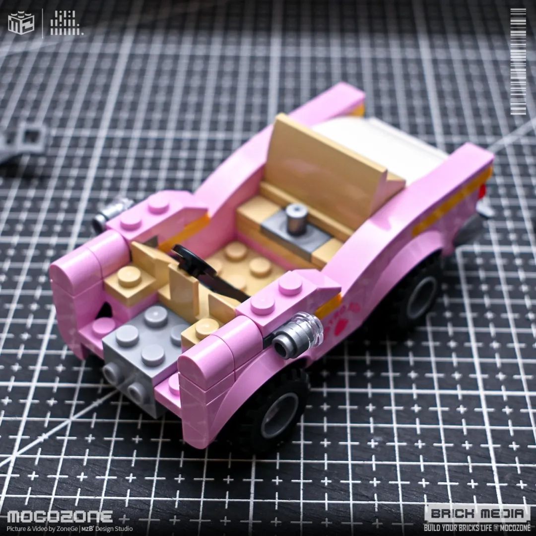 铁臂阿童木主题奇妙小车系列积木玩具
