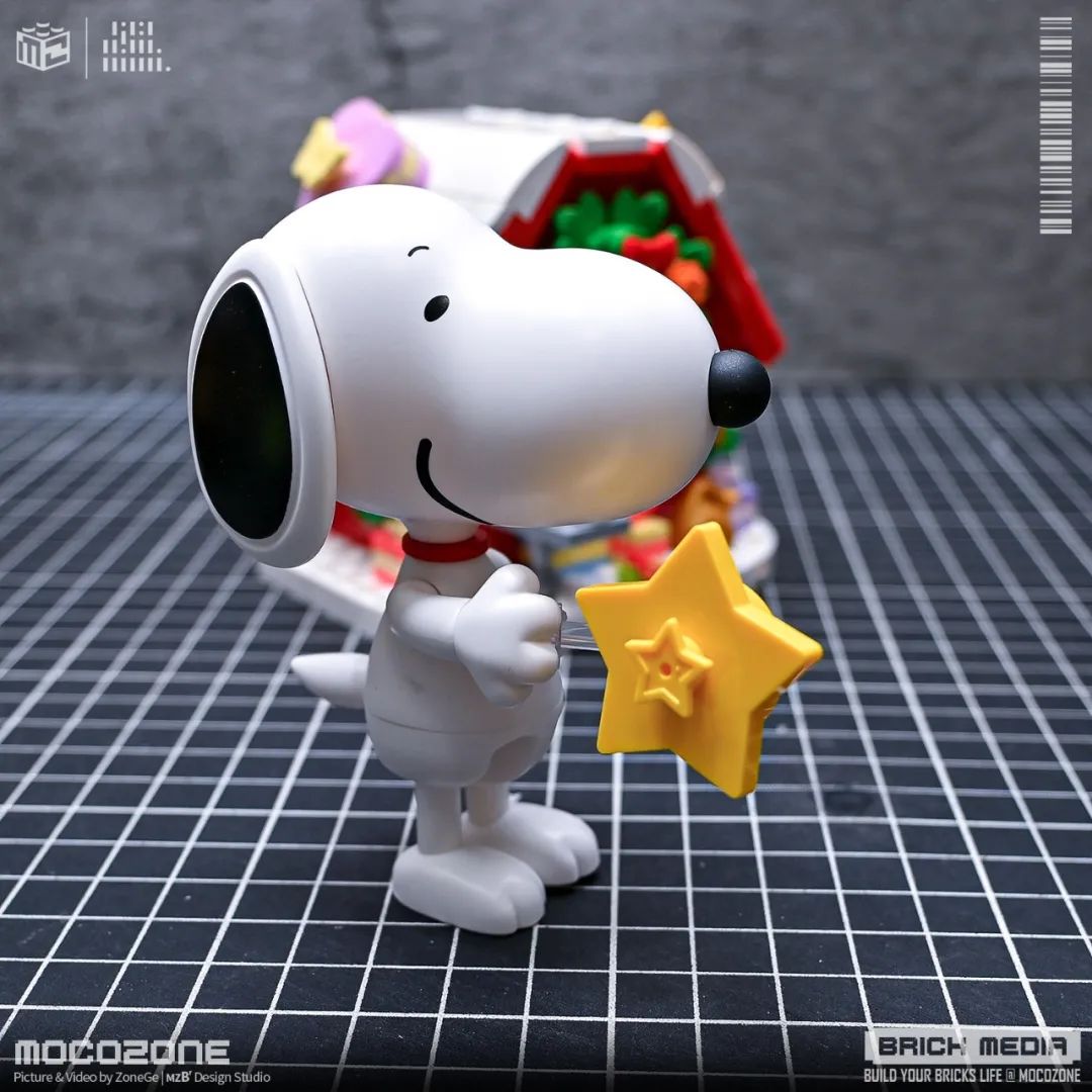 史努比的圣诞树？这个设计太好看了！