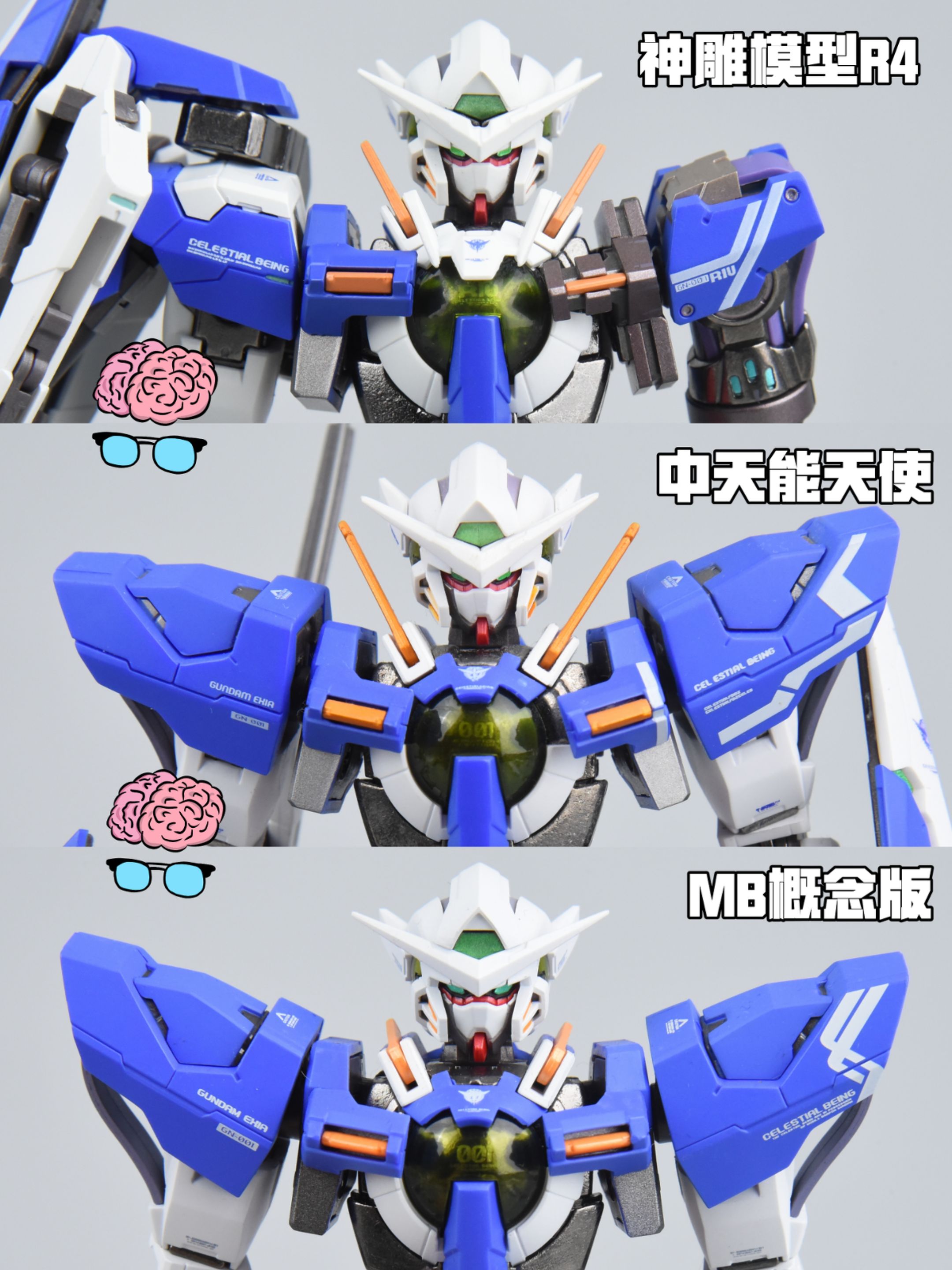 铁臂杨过 神雕模型 能天使R4