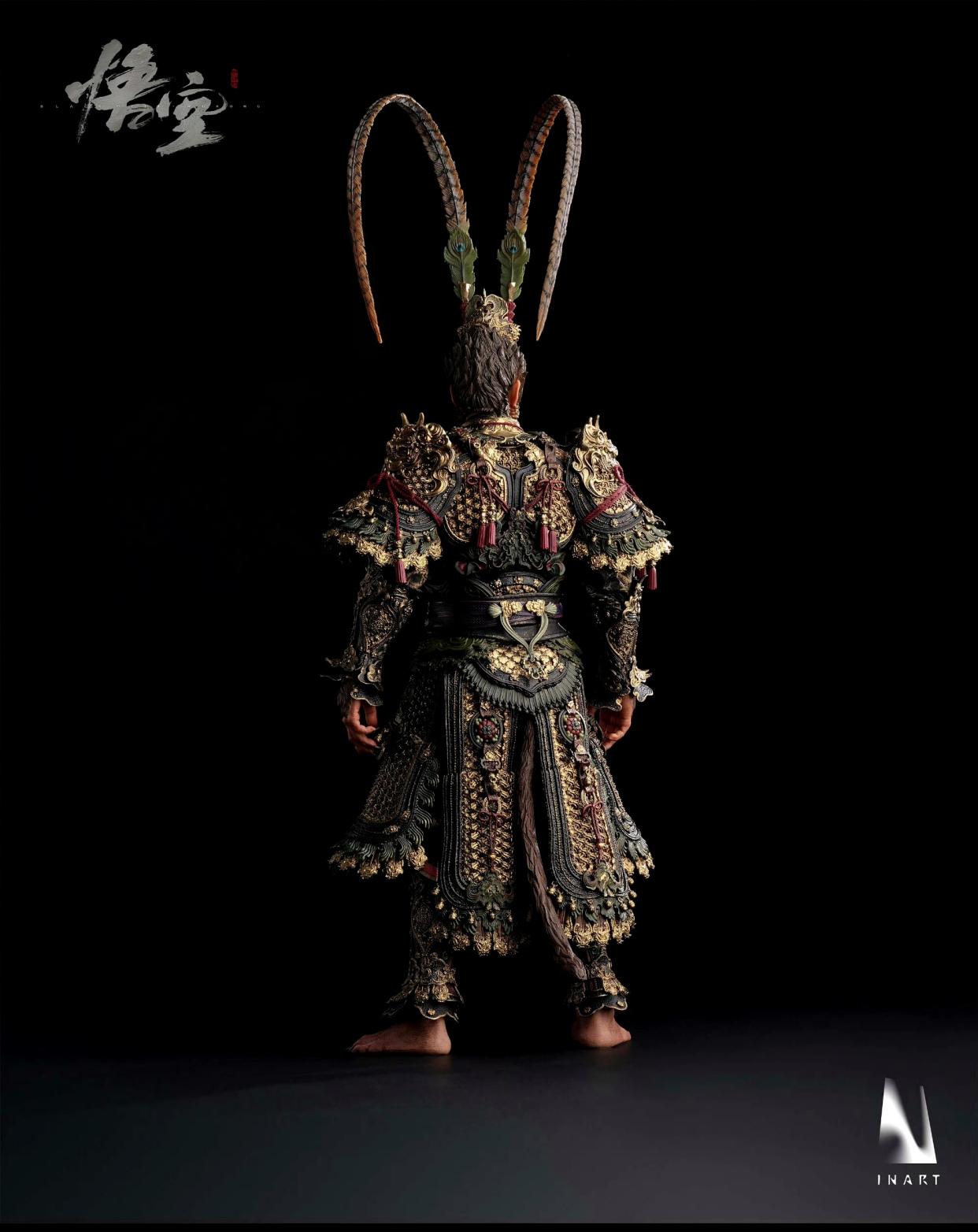 模型欣赏：INART 1/6《黑神话：悟空》天命人·大圣金甲套