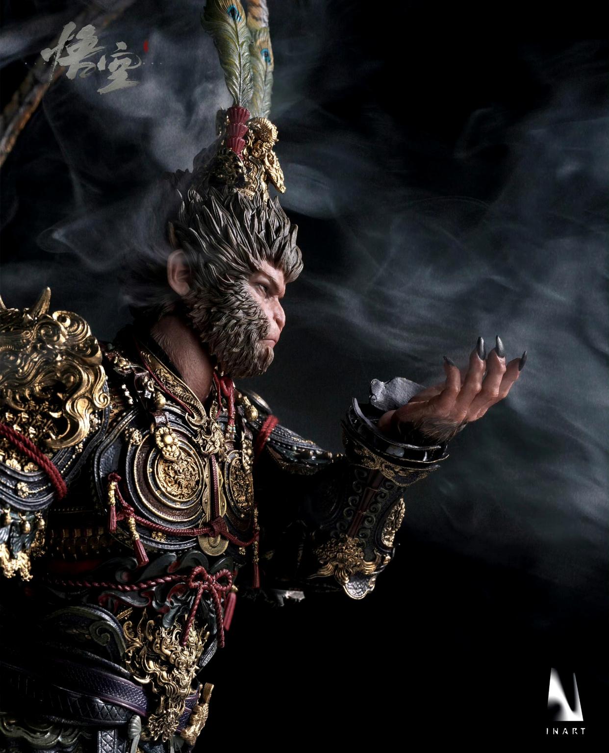 模型欣赏：INART 1/6《黑神话：悟空》天命人·大圣金甲套