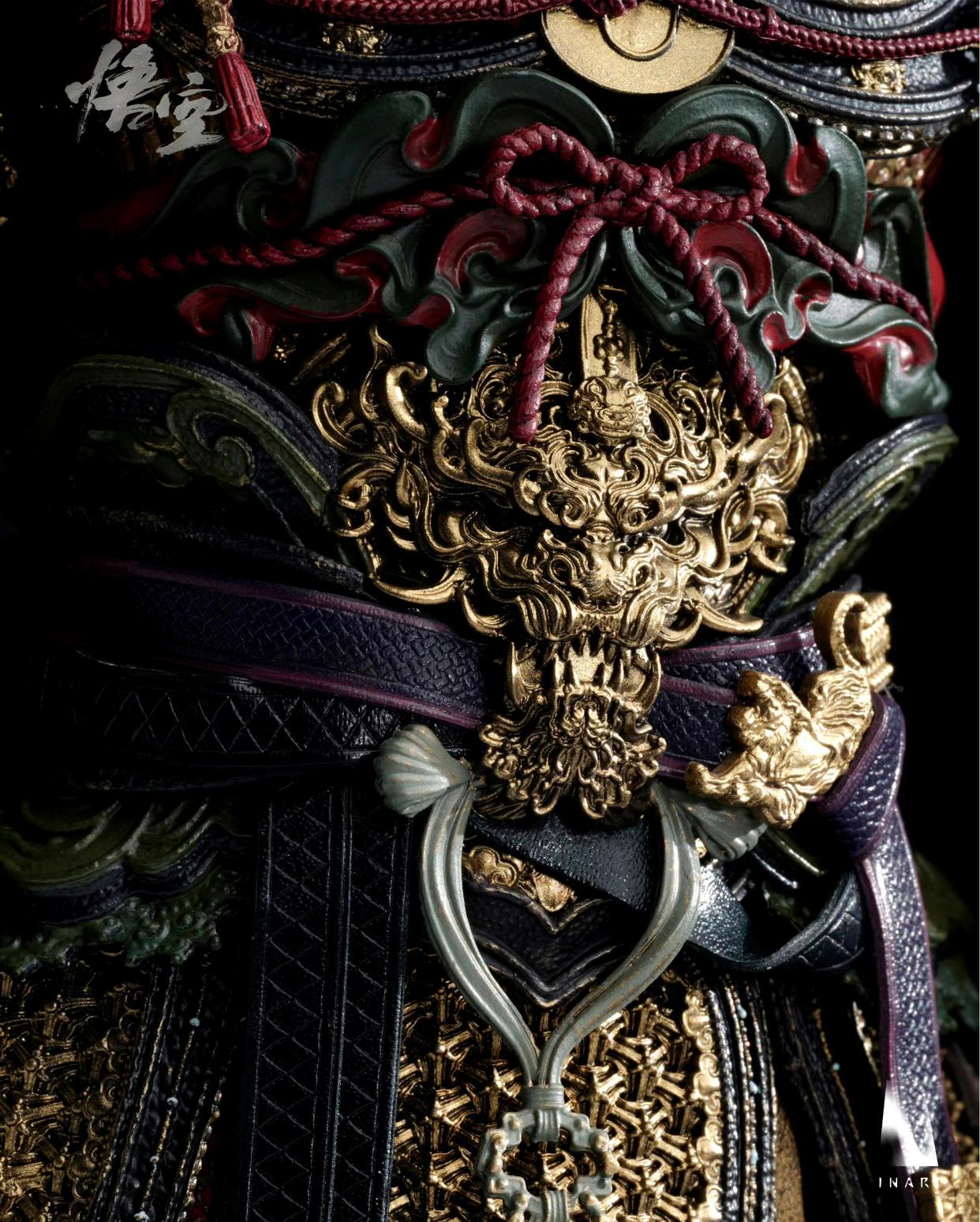 模型欣赏：INART 1/6《黑神话：悟空》天命人·大圣金甲套
