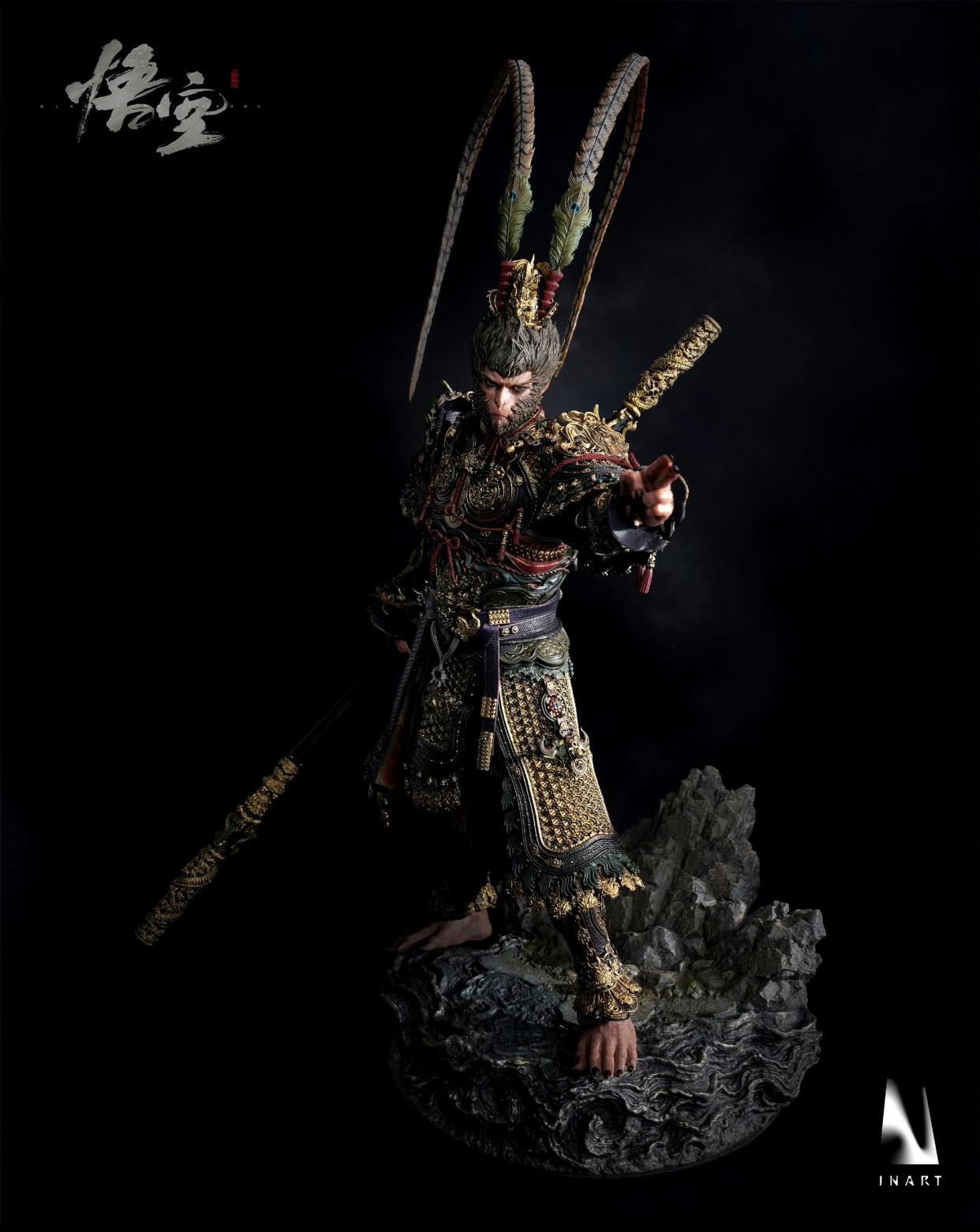 模型欣赏：INART 1/6《黑神话：悟空》天命人·大圣金甲套