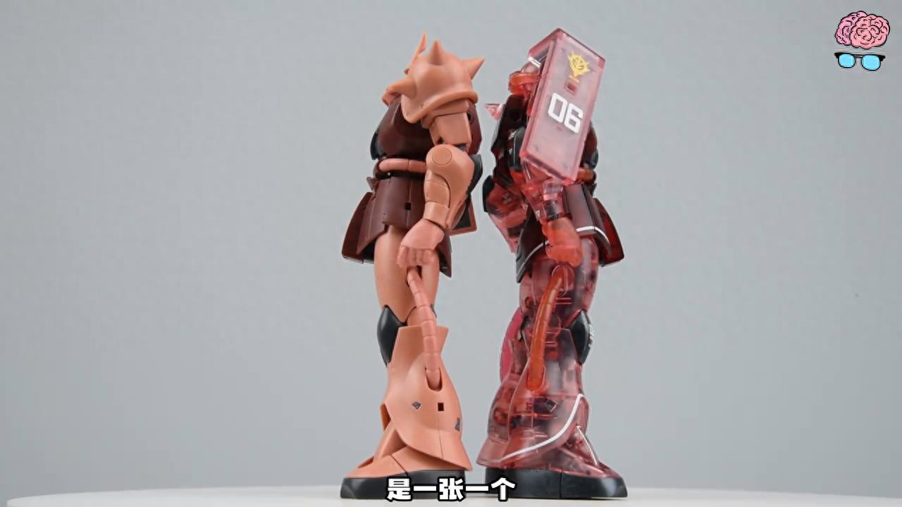 风暴模型 R魂 夏亚扎古 绿扎古 高达模型开箱分享评测