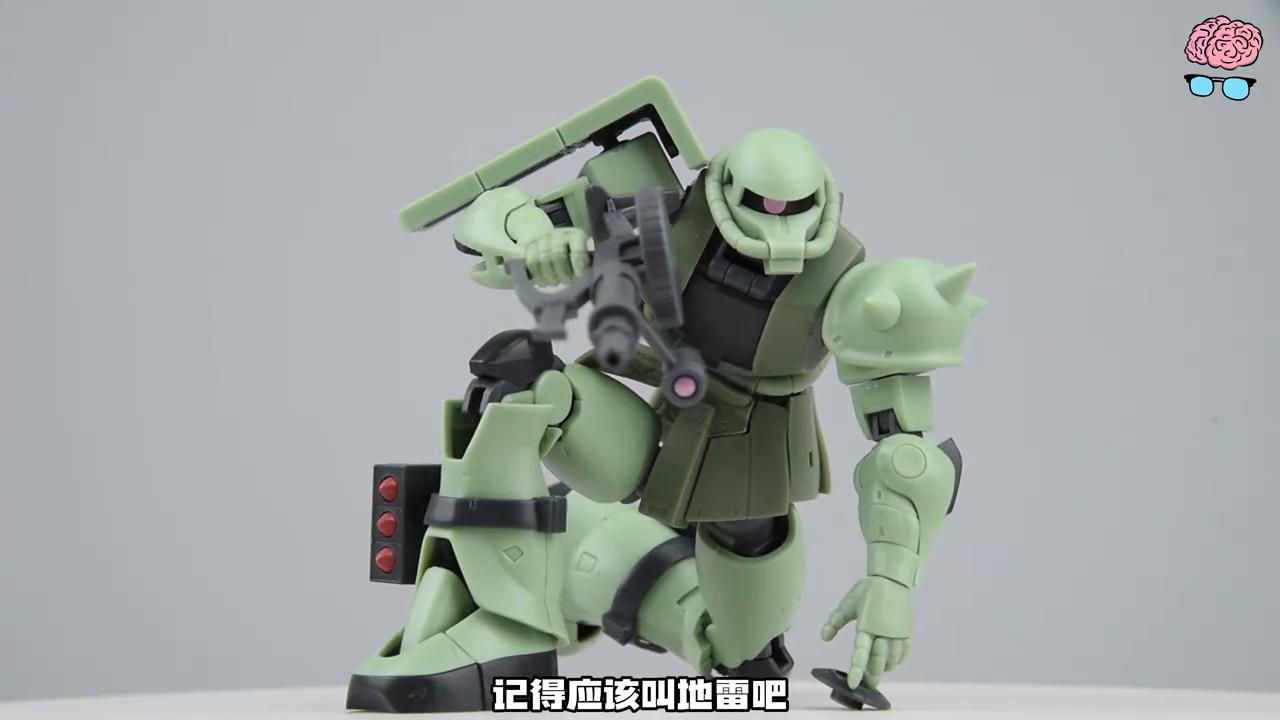 风暴模型 R魂 夏亚扎古 绿扎古 高达模型开箱分享评测