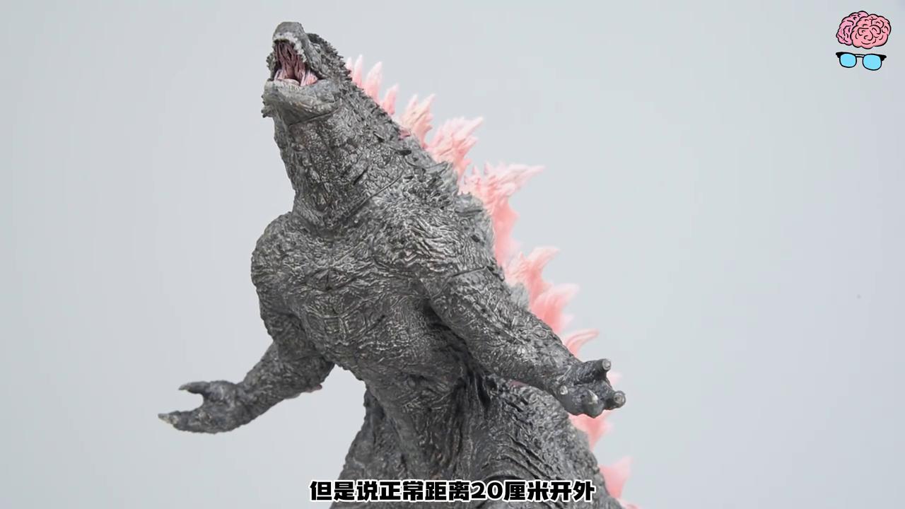 HIYA海雅哥斯拉 进化版 立像手办 怪兽可动模型模玩开箱