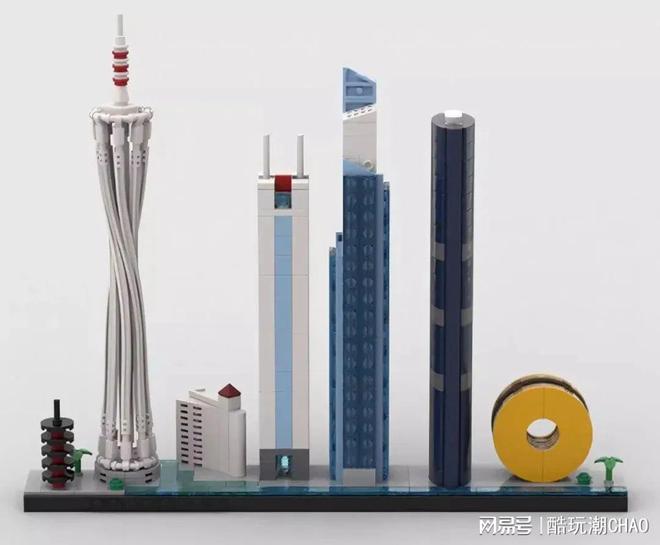 乐高复刻世界第三站：从广州塔到骑楼街，岭南文化跃然积木之上！