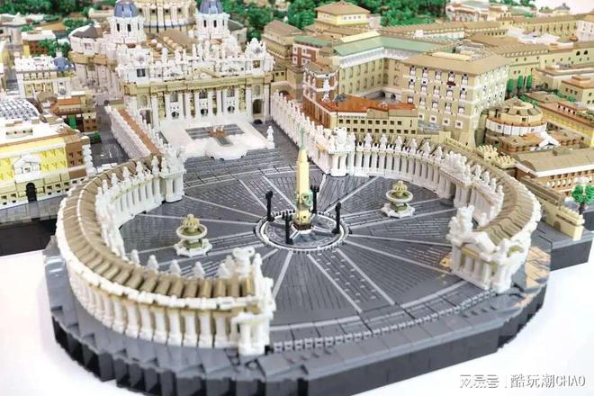 乐高复刻世界第四站——世界上最小的国家！