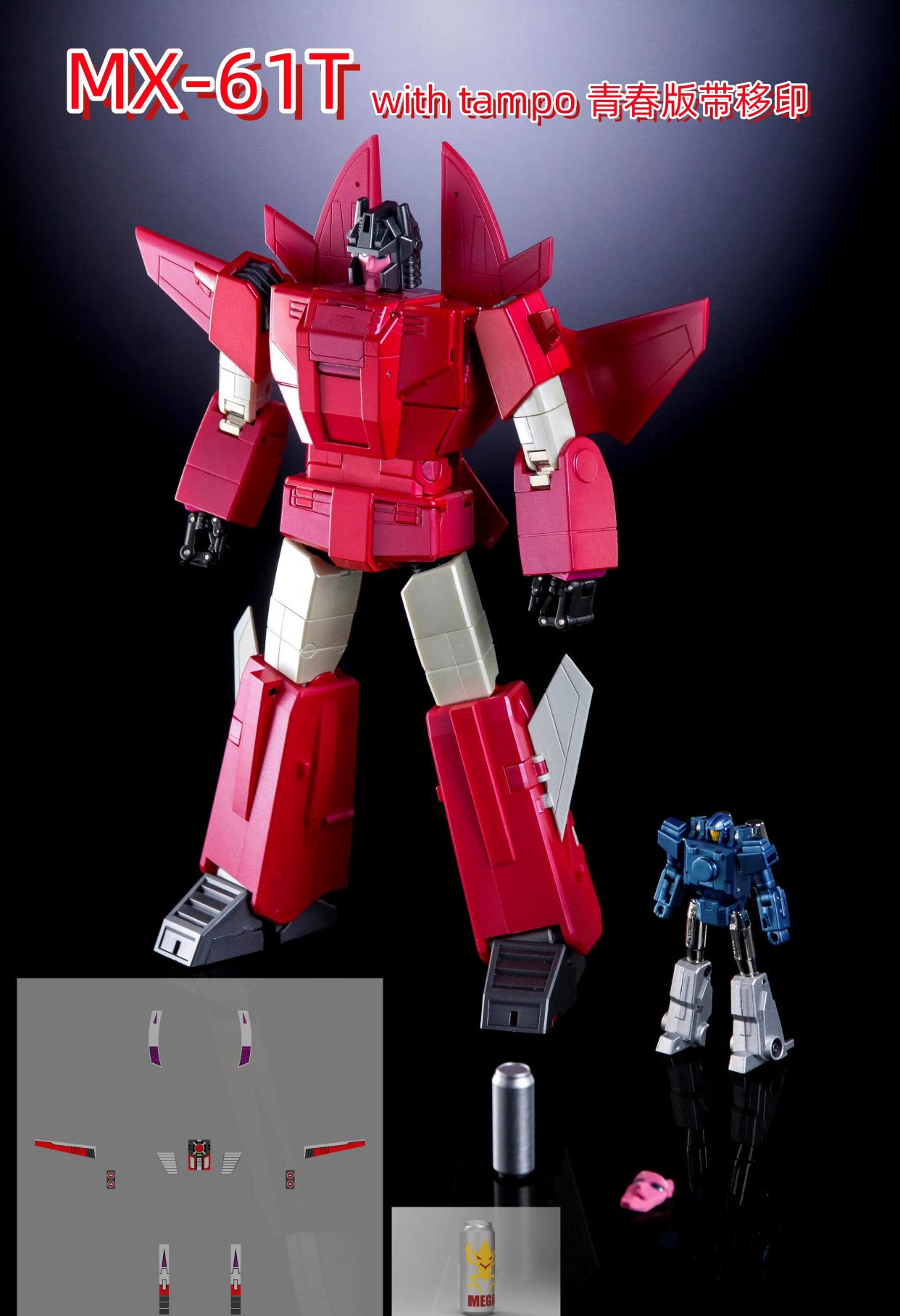模型欣赏：TRANSBOTS 变形金刚 MX-61 火炭