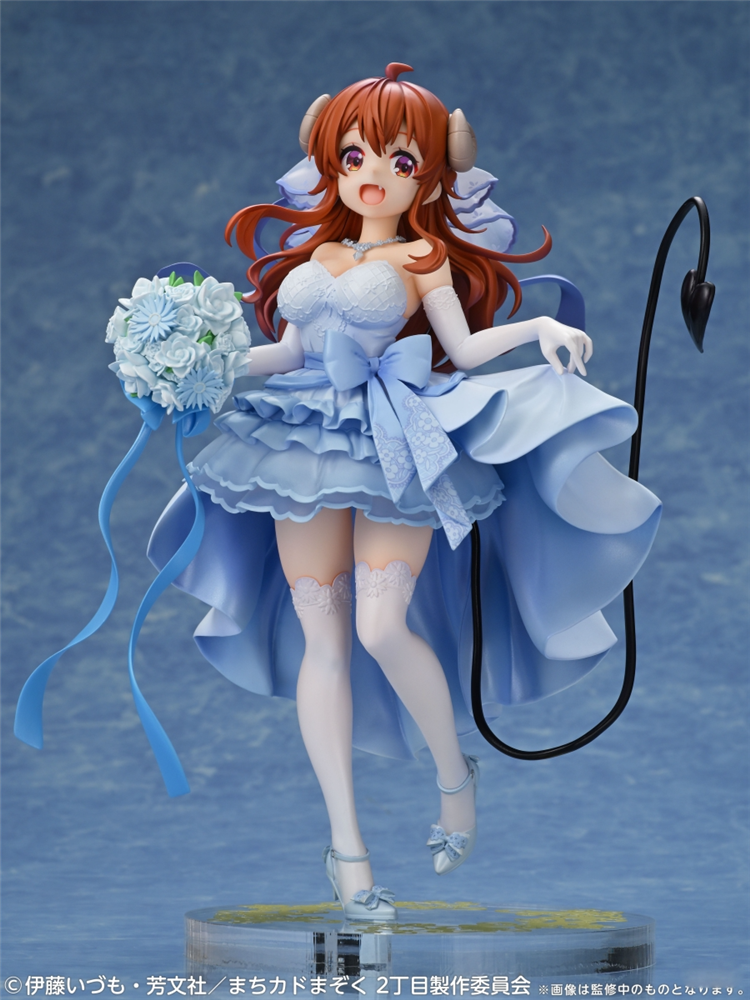 《街角魔族二丁目》吉田优子 婚纱Ver. 手办 MEDICOS-E