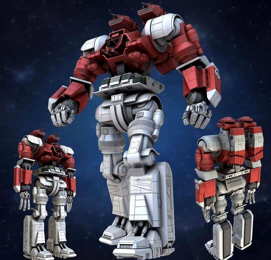 电影《机械威龙/Robot Jox》机甲建模欣赏