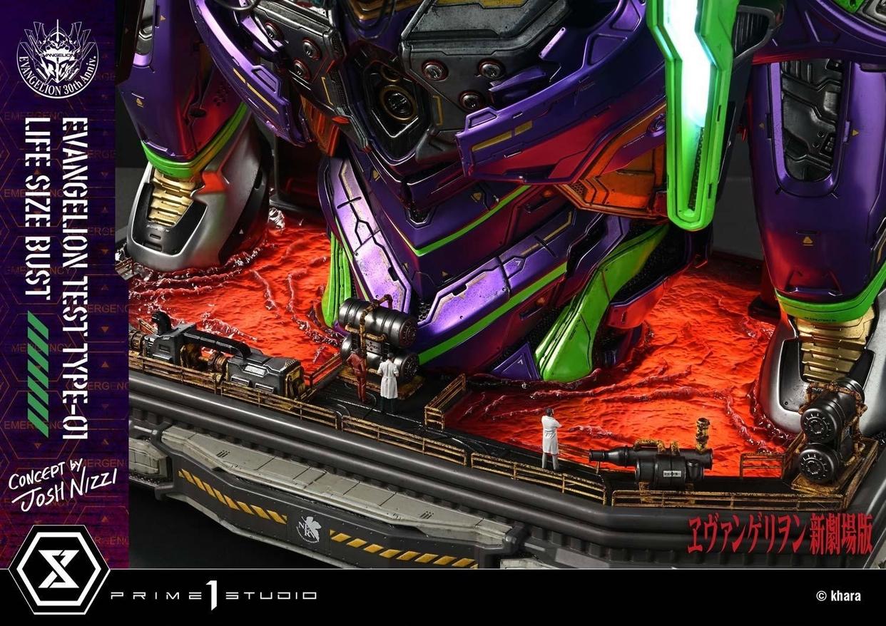 Prime 1 Studio 福音战士新剧场版 EVA初号机胸像