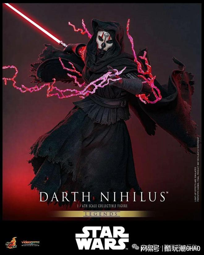 Hot Toys—— 「达斯·奈亚利斯」（Darth Nihilus）1/6 比例收藏级人偶