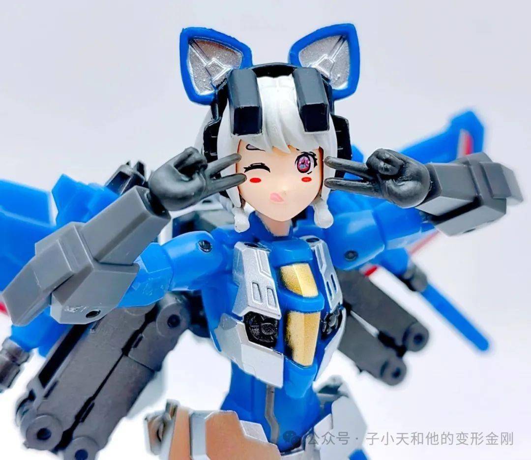 蟹子测评《铁工厂 机娘惊天雷 白毛猫猫美少女？》