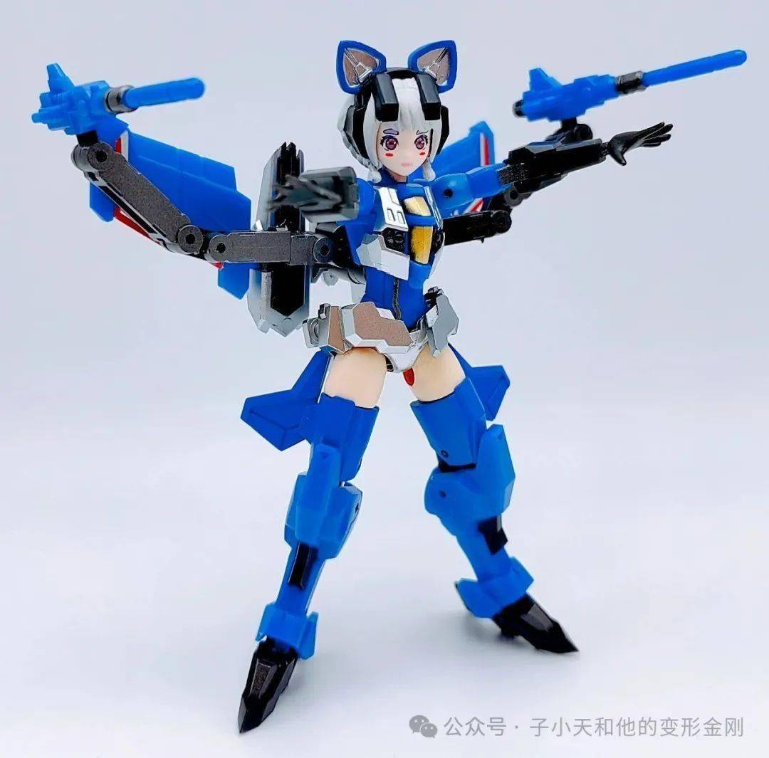 蟹子测评《铁工厂 机娘惊天雷 白毛猫猫美少女？》