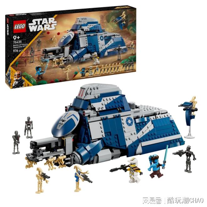 星战粉要开始攒钱了！乐高星战9套重磅新品将于8月发售！